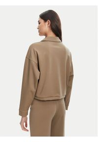 Guess Bluza V5YL08 KCX42 Brązowy Regular Fit. Kolor: brązowy. Materiał: syntetyk #3