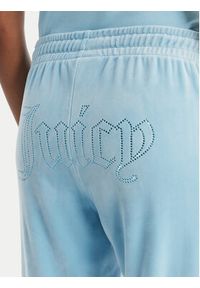 Juicy Couture Spodnie dresowe Tina JCWBJ126327 Błękitny Straight Leg. Kolor: niebieski. Materiał: syntetyk #3