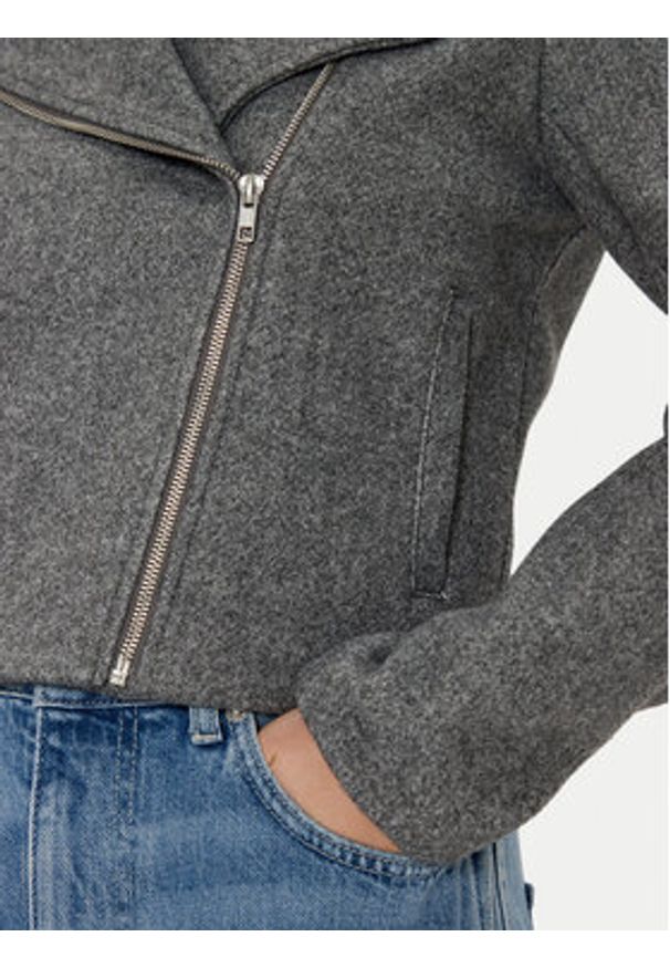 JDY Kurtka przejściowa Mellow 15339416 Szary Regular Fit. Kolor: szary. Materiał: syntetyk