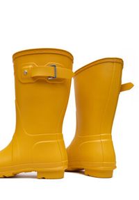 Hunter Kalosze Original Short WFS1000RMA Żółty. Kolor: żółty. Materiał: kauczuk