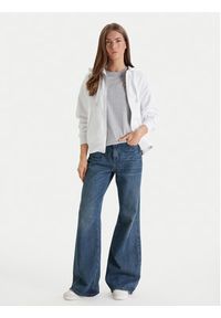 Calvin Klein Jeans Bluza Archive Logo LV047B237G Biały Regular Fit. Kolor: biały. Materiał: bawełna #2