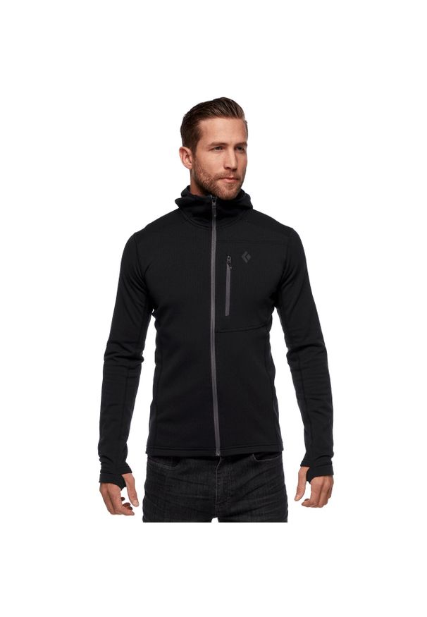 Bluza trekkingowa męska Black Diamond Coefficient. Kolor: czarny. Sport: turystyka piesza