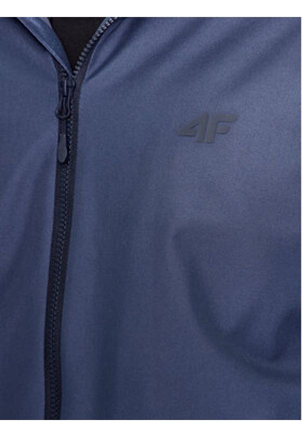 4f - 4F Kurtka outdoor 4FAW23TTJAM304 Granatowy Regular Fit. Kolor: niebieski. Materiał: syntetyk. Sport: outdoor