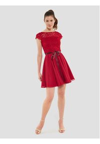 Swing Sukienka koktajlowa 77760510 Czerwony Regular Fit. Kolor: czerwony. Materiał: syntetyk. Styl: wizytowy #6