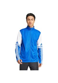 Kurtka Adidas Sport Sq25 Tr Dorosłych. Kolor: niebieski, wielokolorowy, biały. Sport: bieganie