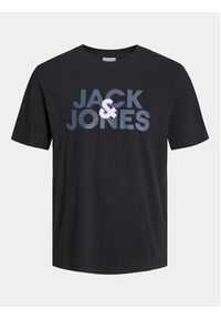 Jack & Jones - Jack&Jones Piżama Ula 12255000 Czarny Standard Fit. Kolor: czarny. Materiał: bawełna