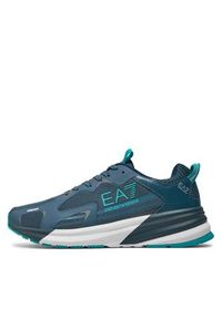 EA7 Emporio Armani Sneakersy X8X156 XK360 T551 Kolorowy. Materiał: materiał. Wzór: kolorowy