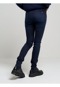 Big-Star - Spodnie jeans damskie zwężane Adela 730. Stan: podwyższony. Kolor: niebieski #6