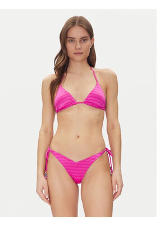 Maaji Dół od bikini Deep Pink Sublimity PT3265SBC072 Różowy. Kolor: różowy. Materiał: syntetyk