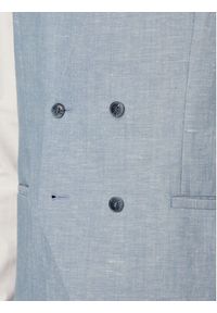 Hugo - HUGO Garnitur Arti/Hesten242V1X 50559671 Niebieski Extra Slim Fit. Kolor: niebieski. Materiał: len #3