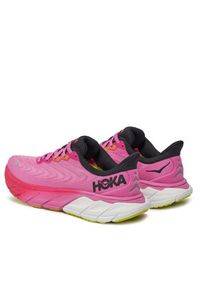 HOKA - Hoka Buty do biegania Arahi 6 1123195 Różowy. Kolor: różowy. Materiał: materiał