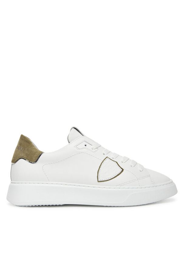 Philippe Model Sneakersy BTLU VD22 Biały. Kolor: biały. Materiał: skóra