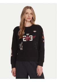 Aeronautica Militare T-Shirt 242FE1970DF567 Czarny Regular Fit. Kolor: czarny. Materiał: bawełna #1