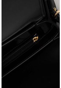 MICHAEL Michael Kors torebka skórzana kolor czarny. Kolor: czarny. Materiał: skórzane #5