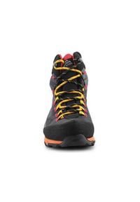 LA SPORTIVA - Buty GORE-TEX męskie La Sportiva Aequilibrium Hike GTX. Wysokość cholewki: za kostkę. Zapięcie: sznurówki. Kolor: żółty, czerwony, wielokolorowy, czarny. Materiał: materiał, syntetyk, tkanina. Szerokość cholewki: normalna. Technologia: Gore-Tex