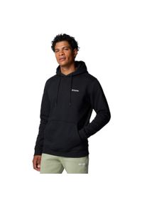 columbia - Bluza dresowa sportowa męska Meridian Creek Hoodie. Kolor: czarny. Materiał: bawełna, poliester