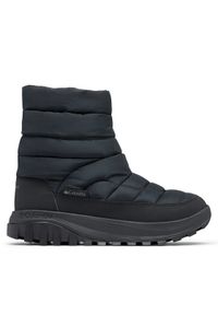 columbia - Columbia Śniegowce Snowtrot Mid 2075111 Czarny. Kolor: czarny. Materiał: materiał