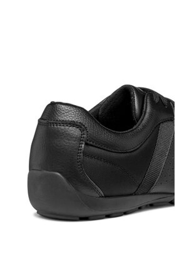 Geox Sneakersy U Ravex U653FA 0BU11 C9999 Czarny. Kolor: czarny. Materiał: materiał