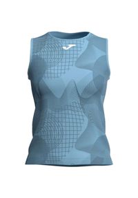 Tank top tenisowy damski Joma Challenge. Kolor: niebieski #1