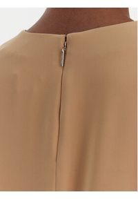 Calvin Klein Bluzka Cdc Ss Hardware LV044E902G Beżowy Regular Fit. Kolor: beżowy. Materiał: syntetyk #2