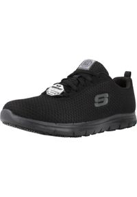 skechers - Tenisówki Skechers Model Ghenter- Bronaugh Kolor Czarny. Kolor: czarny. Materiał: tkanina. Model: Skechers Sport. Sport: turystyka piesza