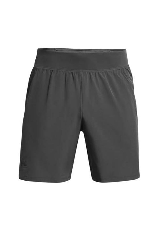 Spodnie sportowe męskie Under Armour 1376508025. Kolor: szary. Materiał: materiał, syntetyk. Długość: krótkie