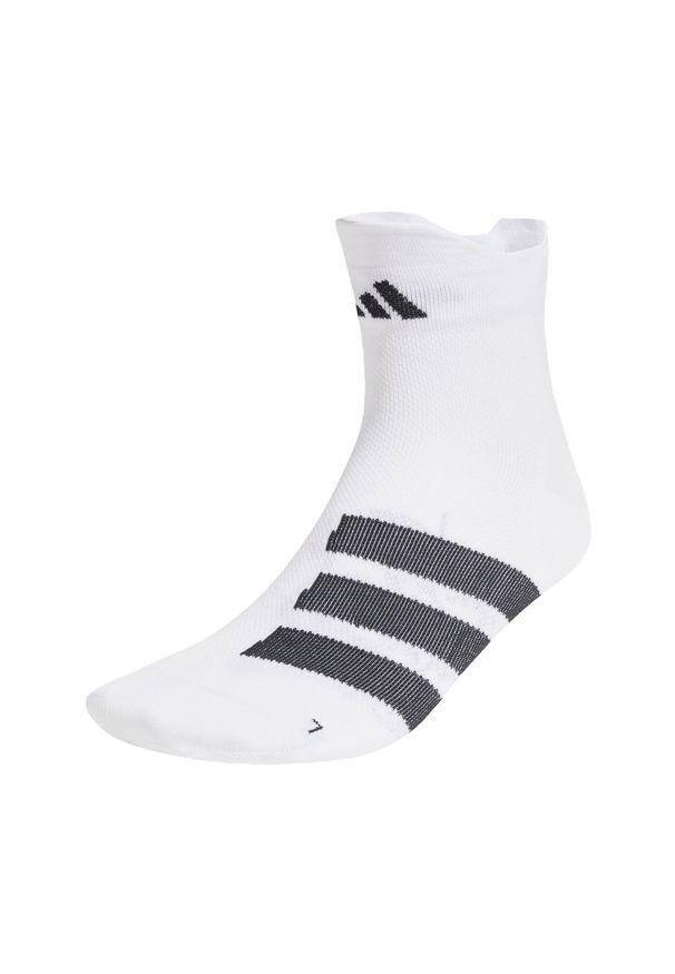 Adidas - Skarpety RUNxADIZERO 1 Pair. Kolor: wielokolorowy, biały, czarny. Technologia: ClimaCool (Adidas). Sport: fitness