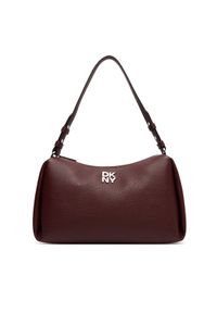 DKNY Torebka R423AE54 Bordowy. Kolor: czerwony. Materiał: skórzane