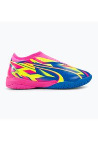 Buty Puma Ultra Match Ll Energy Itmid Jr, Dzieci. Kolor: wielokolorowy. Materiał: materiał, syntetyk. Sport: piłka nożna