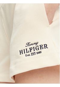 TOMMY HILFIGER - Tommy Hilfiger Szorty sportowe WW0WW45518 Beżowy Regular Fit. Kolor: beżowy. Materiał: bawełna #3