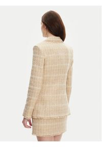 Marciano Guess Marynarka 5GGN15 7302A Beżowy Regular Fit. Kolor: beżowy. Materiał: bawełna