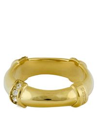 Guess Pierścionek JUBR051 65JW Złoty. Materiał: metalowe. Kolor: złoty #5