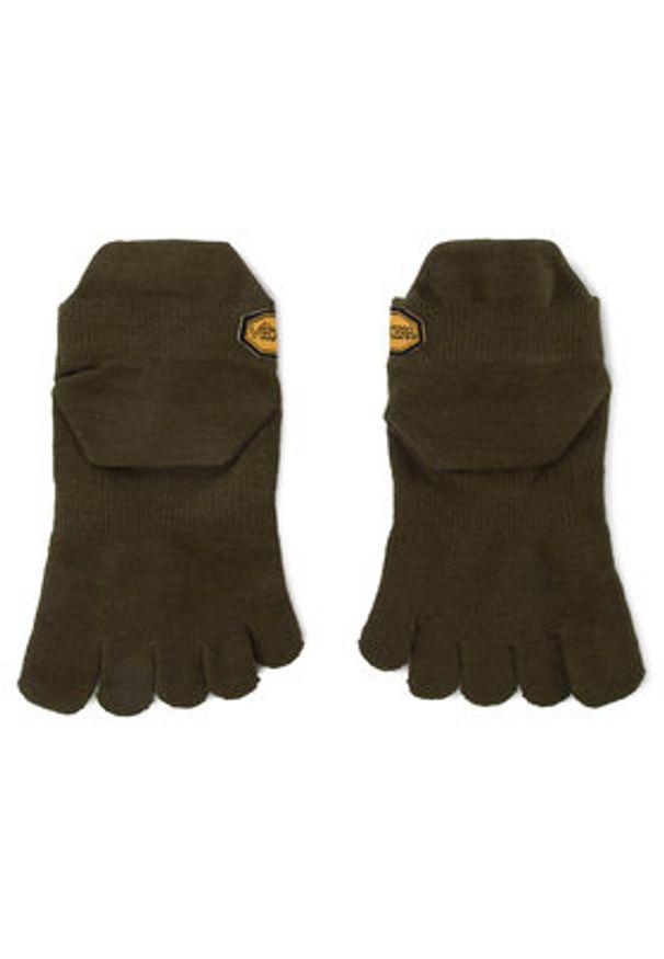 Vibram Fivefingers Skarpety Niskie Unisex Athletic No Show S18N01 Zielony. Kolor: zielony. Materiał: materiał