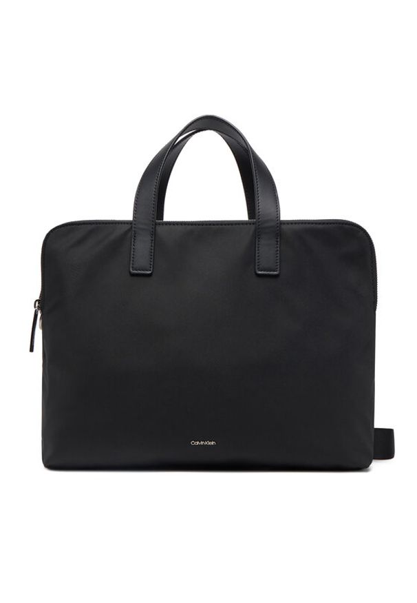 Calvin Klein Torba na laptopa Business Tech 2g Laptop Bag K50K512933 Czarny. Kolor: czarny. Materiał: materiał