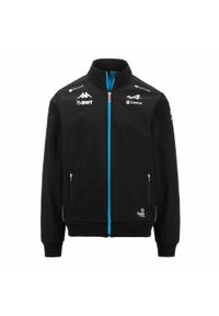 Kappa - Dziecięca bluza dresowa Alpine F1 Amdacy 2024. Kolor: wielokolorowy, czarny, czerwony, różowy. Materiał: dresówka. Sezon: zima #1