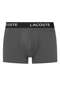Lacoste Komplet 5 par bokserek 5H1292 Szary. Kolor: szary. Materiał: bawełna #3