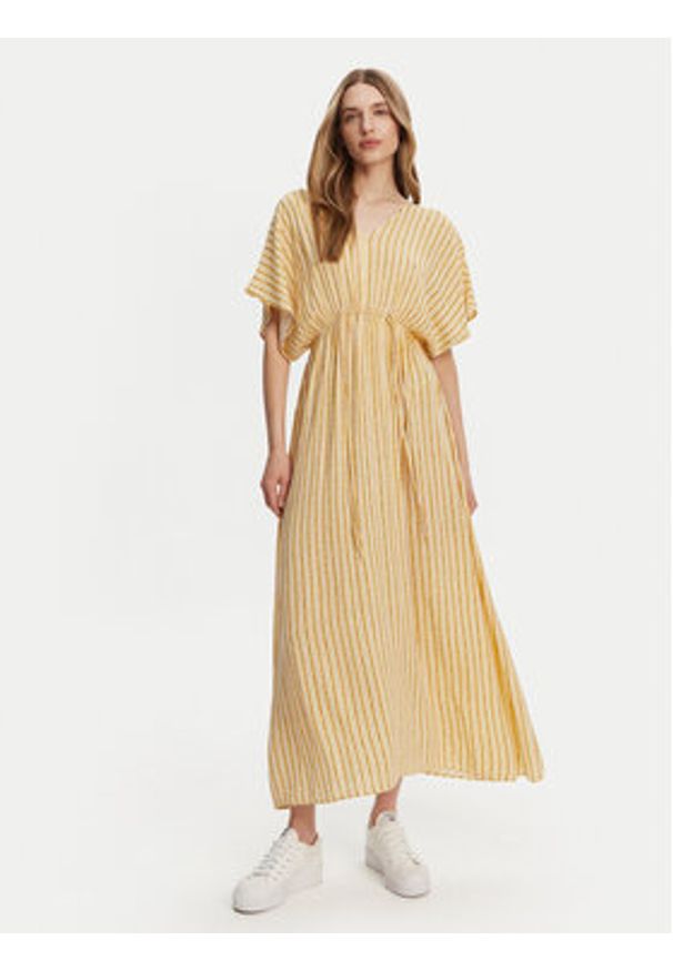 Roxy Sukienka letnia ERJWD03864 Żółty. Kolor: żółty. Materiał: wiskoza. Sezon: lato