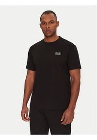 EA7 Emporio Armani T-Shirt 7M000516 AF14616 UC001 Czarny Regular Fit. Kolor: czarny. Materiał: bawełna #1