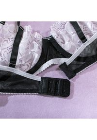 Intica - Komplet bielizny koronkowej na romantyczny wieczór Marjolijn. Kolor: różowy. Materiał: koronka. Wzór: koronka #4