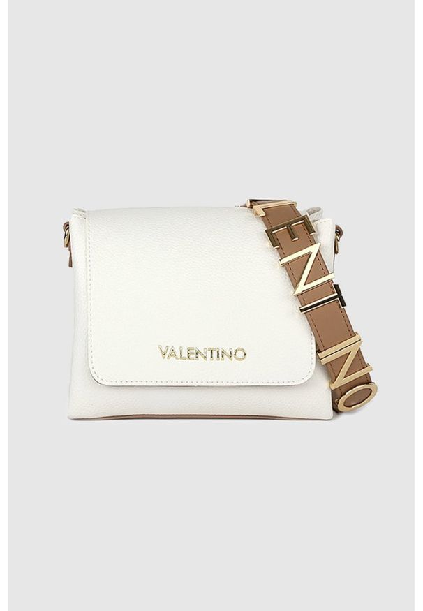 Valentino by Mario Valentino - VALENTINO Biała torebka Alexia Satchel. Kolor: biały
