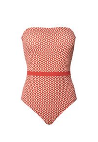 YSABEL MORA Strój kąpielowy 83093 Czerwony. Kolor: czerwony. Materiał: syntetyk #4