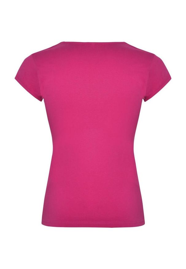 ROLY - Koszulka Damska Belice. Kolor: czerwony, wielokolorowy, różowy. Sport: turystyka piesza