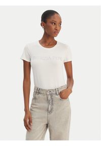 Patrizia Pepe T-Shirt CM1419/J013-W146 Biały Regular Fit. Kolor: biały. Materiał: wiskoza #1