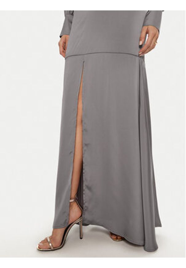 Artigli Sukienka wieczorowa ACAB000521 Szary Regular Fit. Kolor: szary. Materiał: syntetyk. Styl: wizytowy