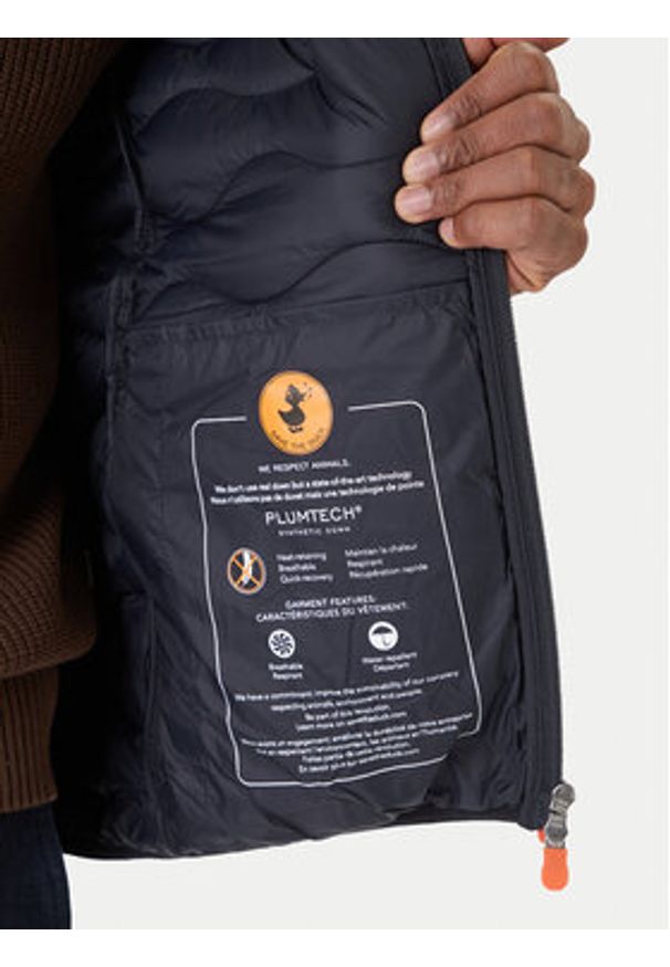 Save The Duck Kurtka przejściowa D32189M GIGA21 Granatowy Regular Fit. Kolor: niebieski. Materiał: syntetyk