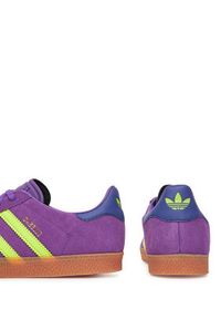 Adidas - adidas Sneakersy Gazelle JP7126 Fioletowy. Kolor: fioletowy. Materiał: zamsz, skóra. Model: Adidas Gazelle #3