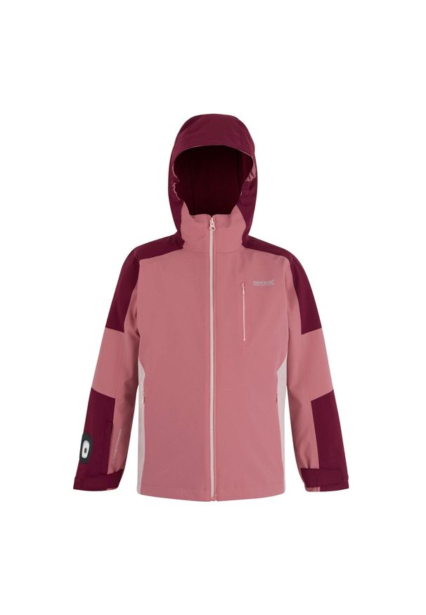Regatta - Kurtka Trekktain 3 W 1 Dla Dziewcząt. Kolor: różowy. Sport: turystyka piesza