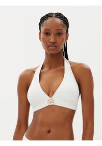 MICHAEL Michael Kors Góra od bikini MM7M275 Biały. Kolor: biały. Materiał: syntetyk
