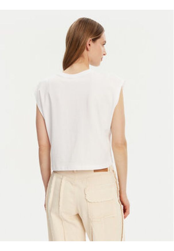 Noisy may - Noisy May T-Shirt Speedy 27033493 Biały Regular Fit. Kolor: biały. Materiał: bawełna