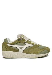 Mizuno Sneakersy Contender D1GA238 Zielony. Kolor: zielony. Materiał: skóra, zamsz